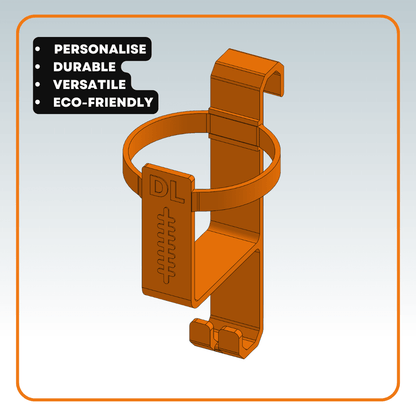 Colour options for personalised DeadLaces Hang Stuff Bottle It 3D printed hooks – lightweight and super strong