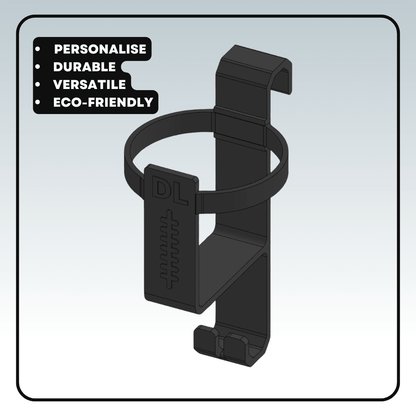Colour options for personalised DeadLaces Hang Stuff Bottle It 3D printed hooks – lightweight and super strong