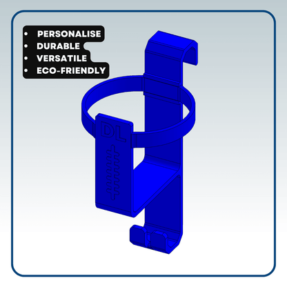 Colour options for personalised DeadLaces Hang Stuff Bottle It 3D printed hooks – lightweight and super strong