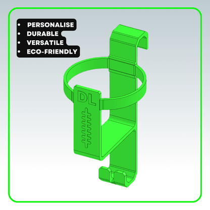Colour options for personalised DeadLaces Hang Stuff Bottle It 3D printed hooks – lightweight and super strong