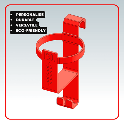 Colour options for personalised DeadLaces Hang Stuff Bottle It 3D printed hooks – lightweight and super strong