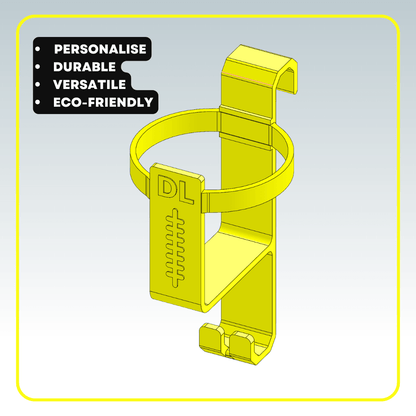 Colour options for personalised DeadLaces Hang Stuff Bottle It 3D printed hooks – lightweight and super strong